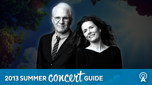 2013 Summer Concert Guide: Steve Martin & Edie Brickell